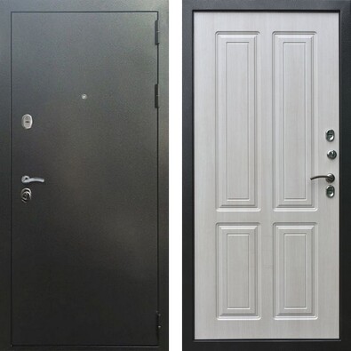 Входная дверь Дверь Кондор Изотерма Серебро Белый Сандал в Мурино