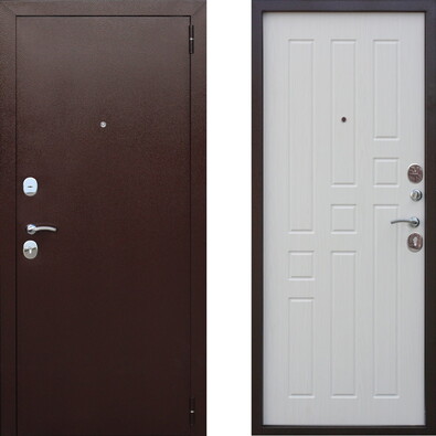 Входная дверь Дверь Цитадель Гарда 8 мм Белый ясень в Мурино