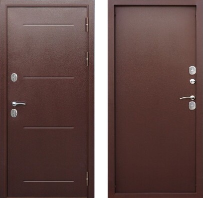 Входная дверь Дверь Цитадель Isoterma 11 см Медный антик (металл-металл) в Мурино