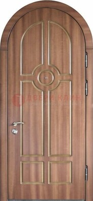 Арочная дверь с отделкой массивом ДА-35 в Орле