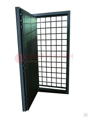 Темная стальная бронированная дверь с нитроэмалью ДБ-4 в Мурино
