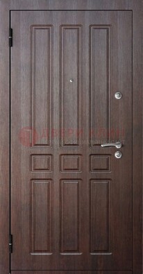 Простая металлическая дверь с МДФ МД-44 в Мурино