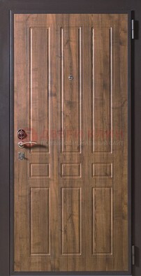 Прочная металлическая дверь с МДФ ДМ-68 в Мурино