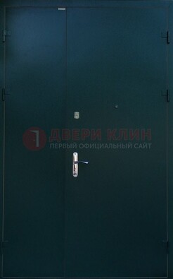 Черная тамбурная дверь ДТМ-36 в Мурино