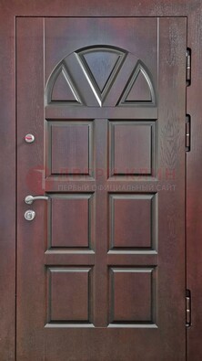 Уличная стальная дверь с виноритом ДВТ-166 в Мурино